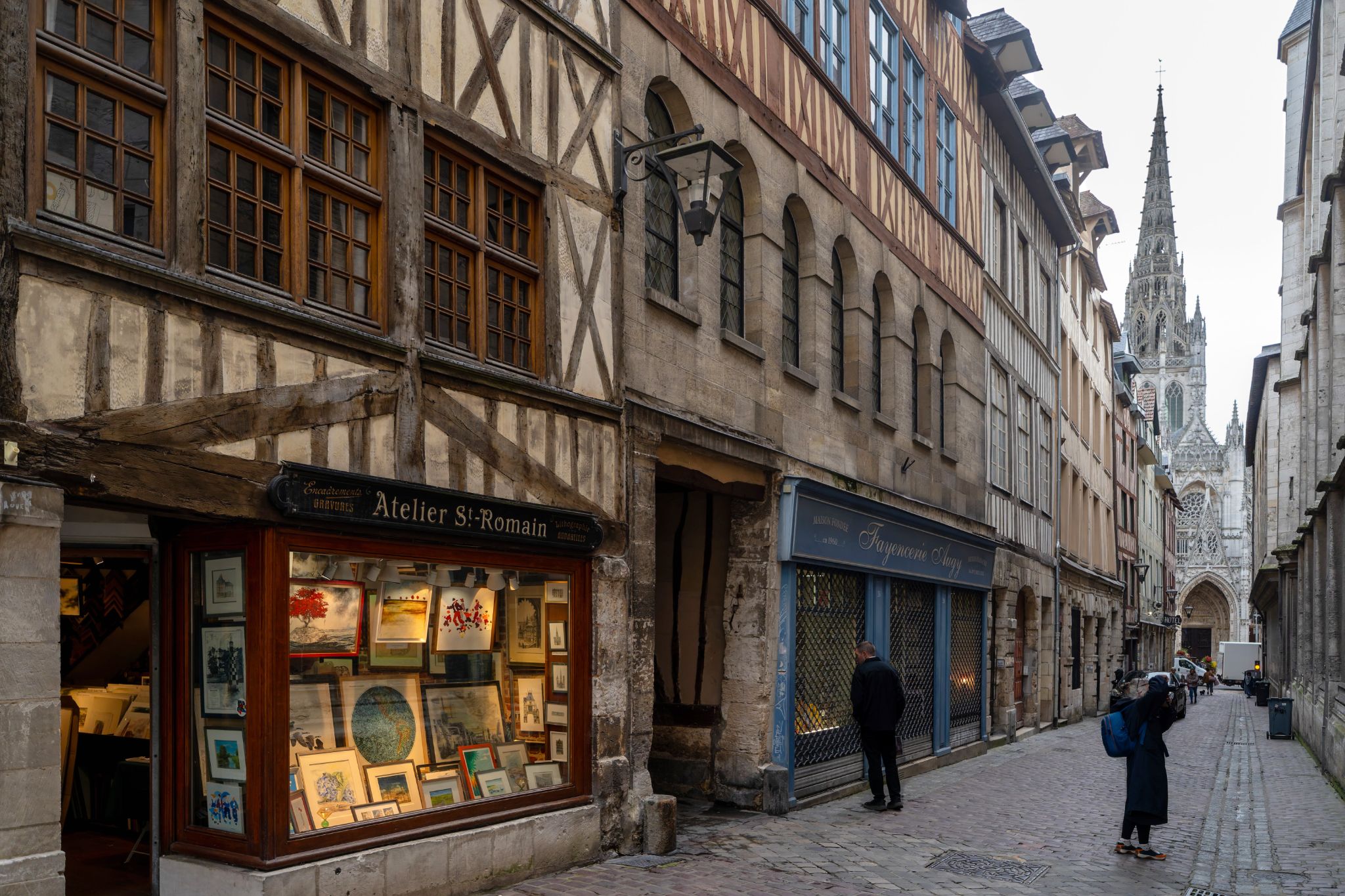 20250917 104343 Rouen   Archevêché, Rue Saint Romain, Vieux Marché Cathédrale, Quartier Vieux Marché Cathédrale